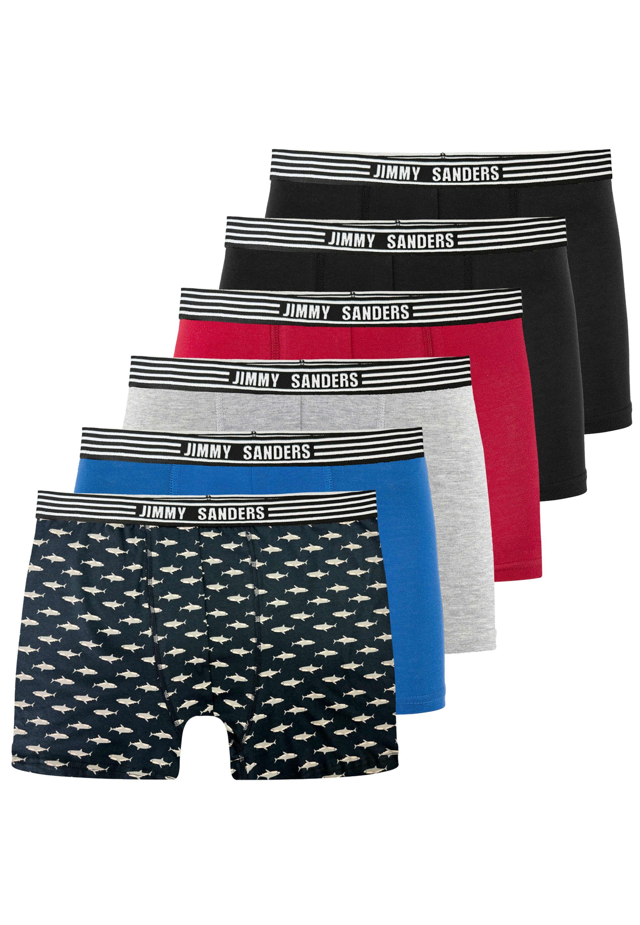 Boxers Jimmy Sanders en mélange de couleurs : devant