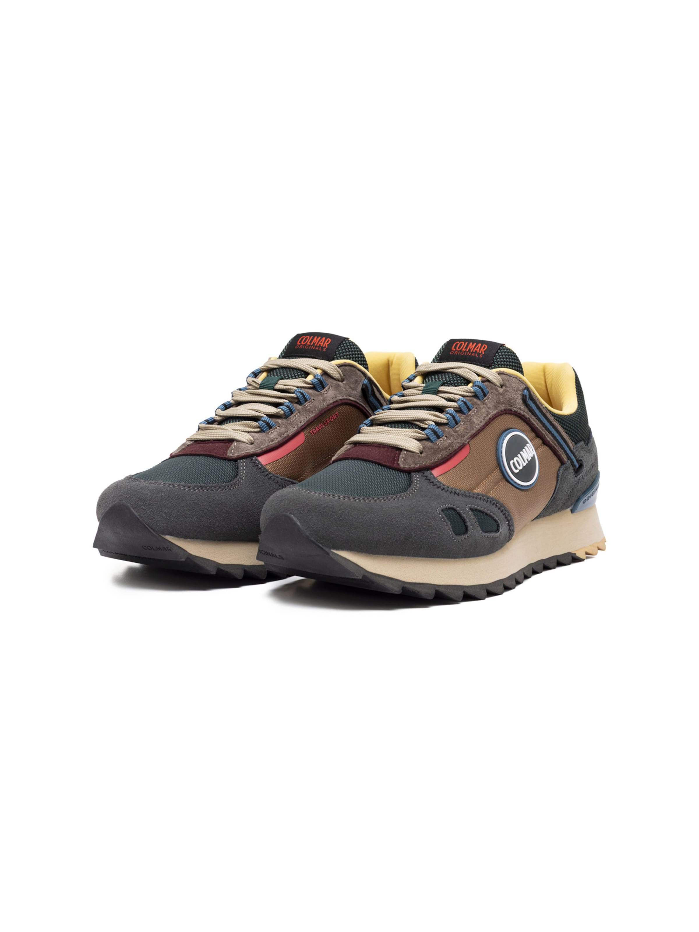 Colmar Platform trainers 'Travis Sport Division' in Grey: front
