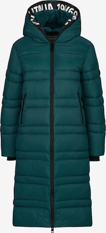 19V69 ITALIA Wintermantel 'Giuseppina' in Groen: voorkant