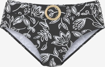 Pantaloncini per bikini di VIVANCE in nero: frontale