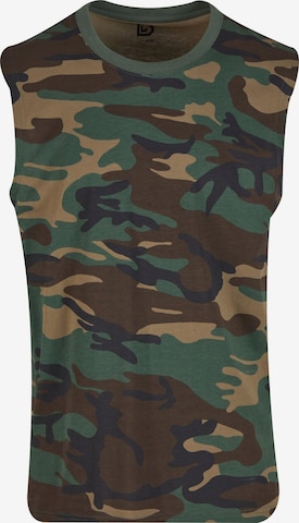 Brandit Футболка в Зеленый: спереди