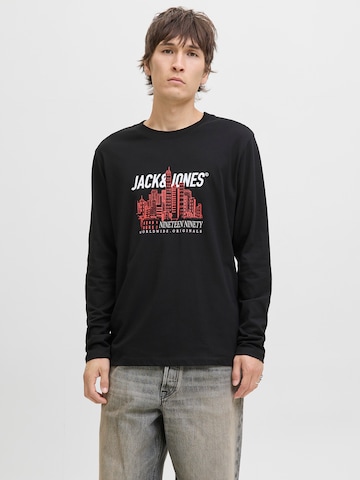 Maglietta 'JORYORK' di JACK & JONES in nero: frontale