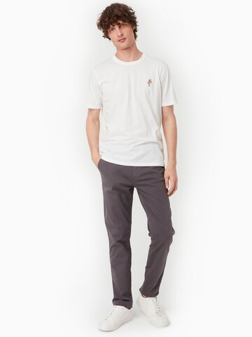Organication Slimfit Hose in Grau