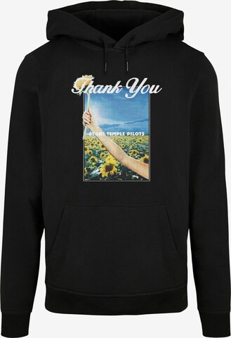Merchcode Sweatshirt 'Stone Temple Pilots - Thank you' in Zwart: voorkant