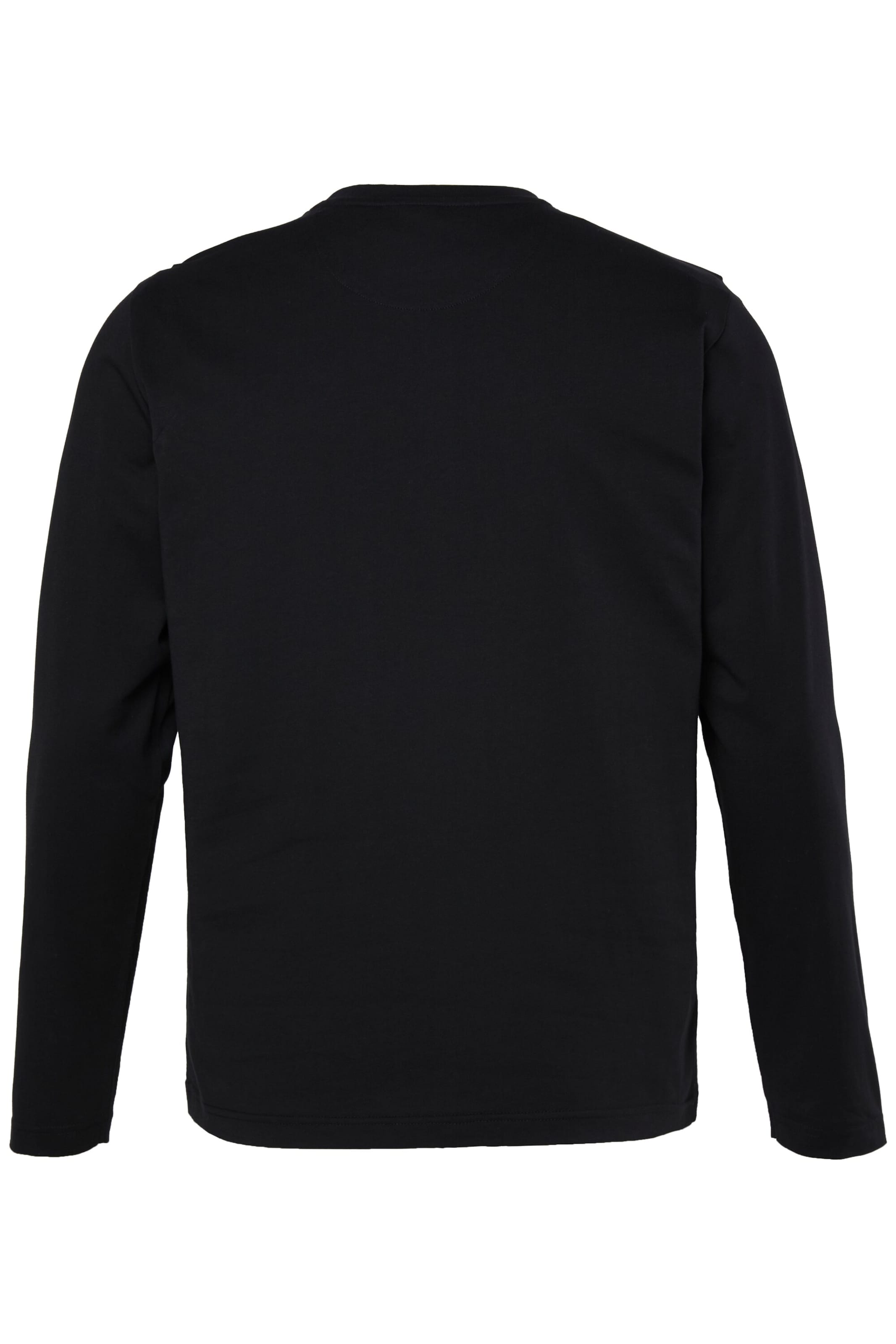 Men Plus Shirt in Black