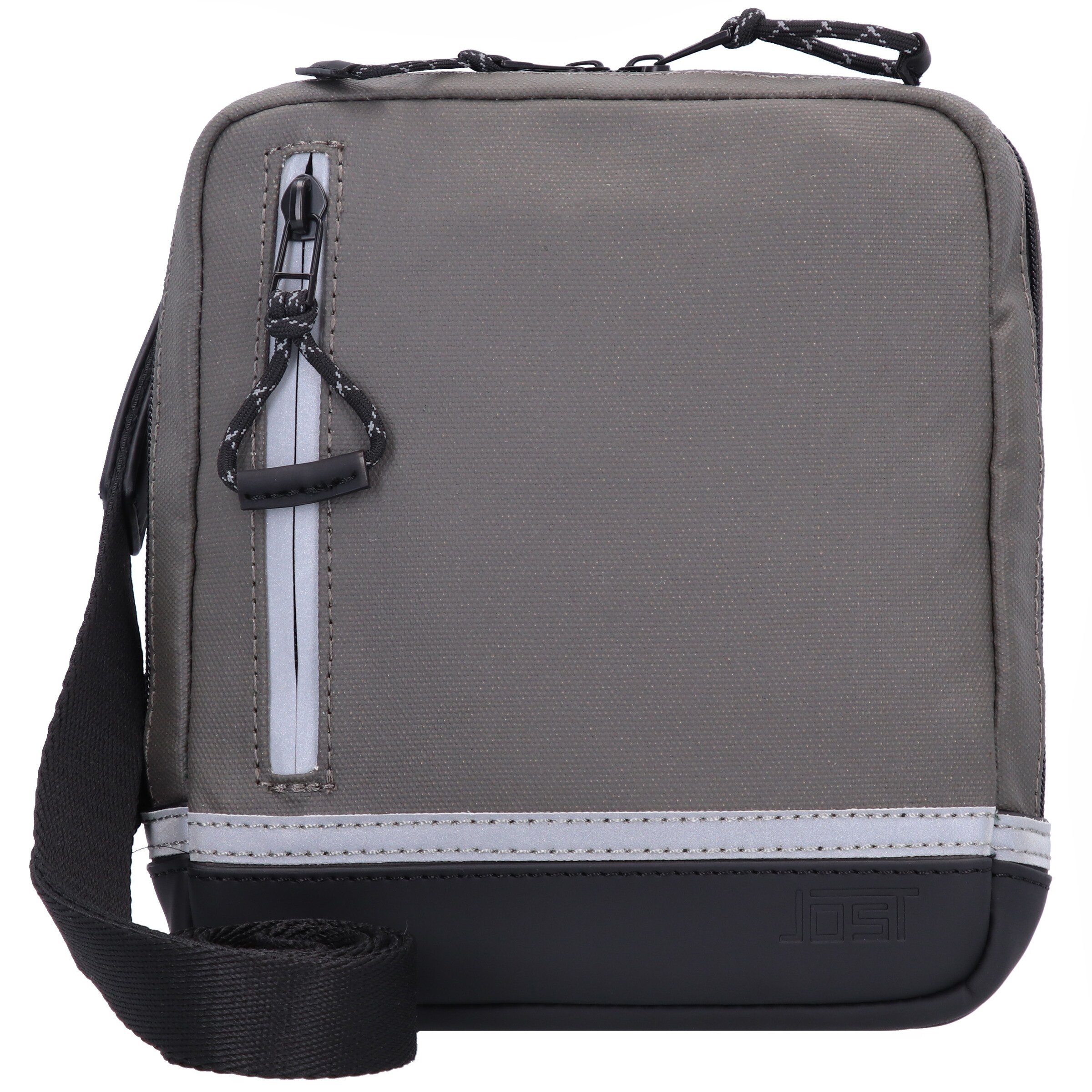 JOST Umhängetasche in Grau: Vorderseite