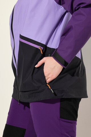 Ulla Popken Übergangsjacke in Lila