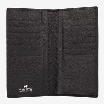 Braun Büffel Wallet 'Theo' in Black