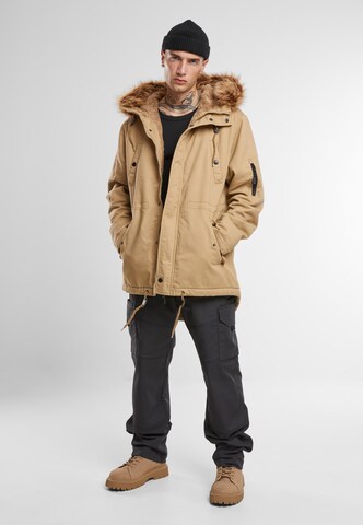 Parka mi-saison 'Fish Tail' Brandit en marron