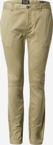 SCOTCH & SODA Chino 'Mott' in Groen: voorkant