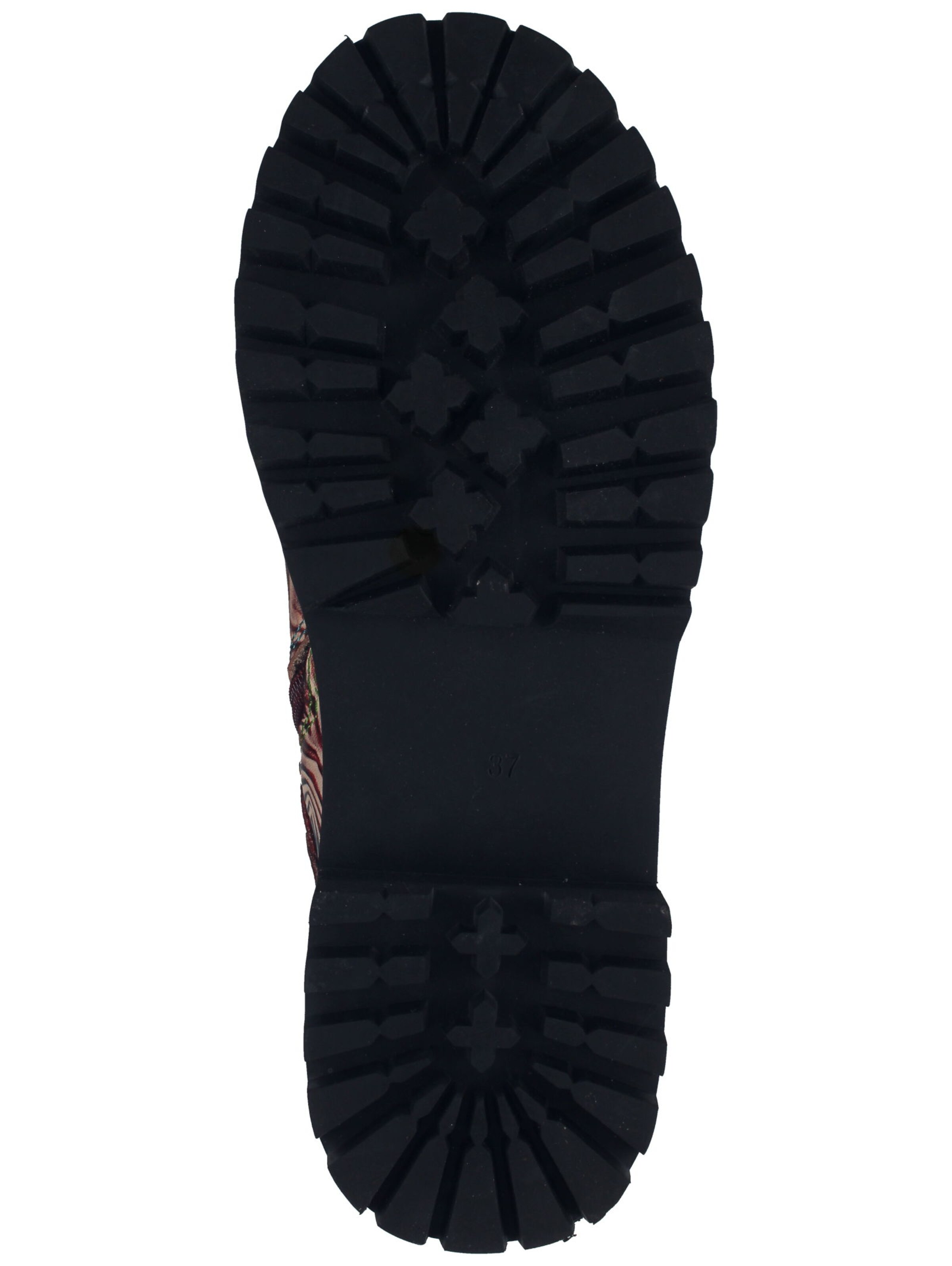 Stivaletto stringato di Laura Vita in rosso