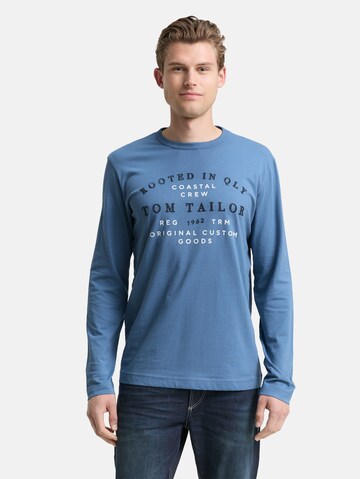 TOM TAILOR Shirt in Blau: Vorderseite