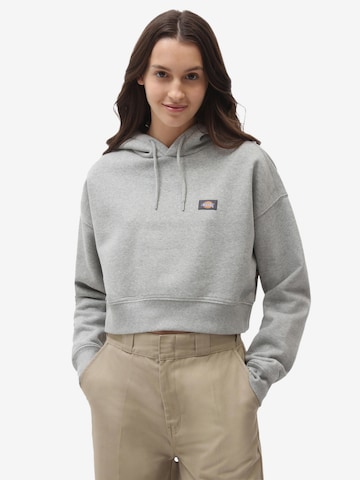 DICKIES Sweatshirt 'OAKPORT' i grå: forside