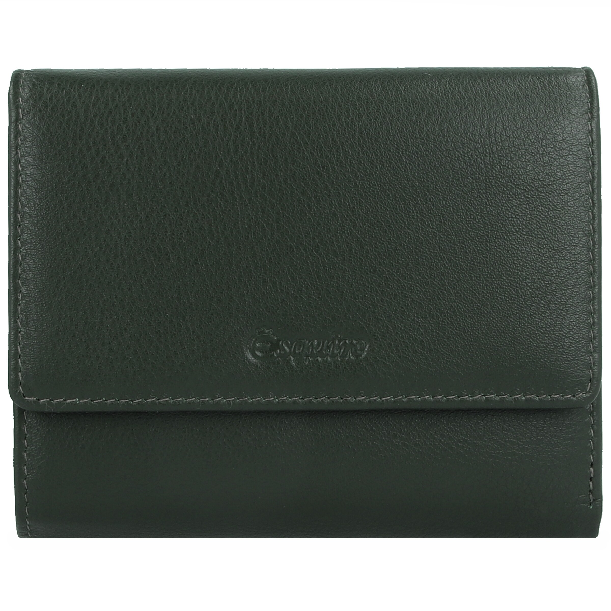 Esquire Wallet 'Viktoria' in Green: front
