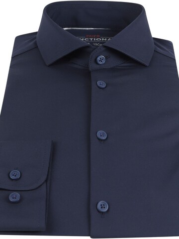 PURE Slim fit Button Up Shirt in Blue