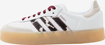 balta ADIDAS ORIGINALS Sportbačiai be auliuko 'SAMBAE': priekis