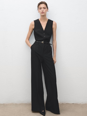 MANGO Jumpsuit 'Yoli' in Zwart: voorkant