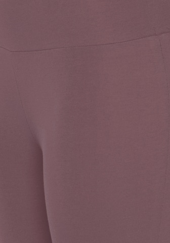 Skinny Leggings LASCANA en marron