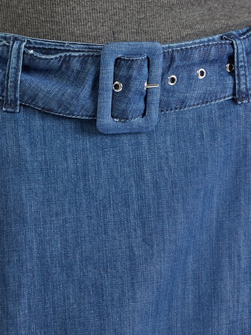 Jupe MORE & MORE en bleu