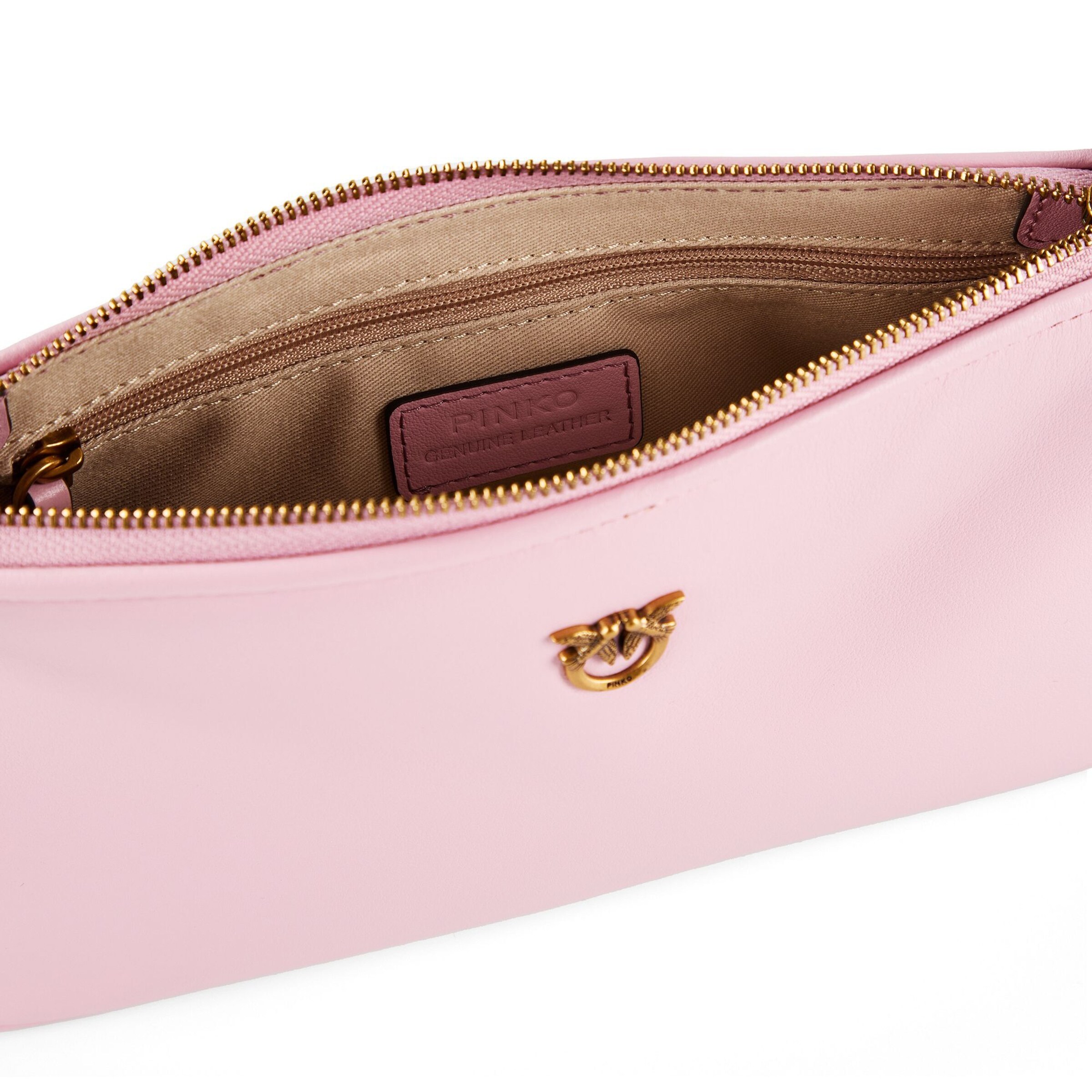 Borsa a tracolla 'Half Moon' di PINKO in rosa