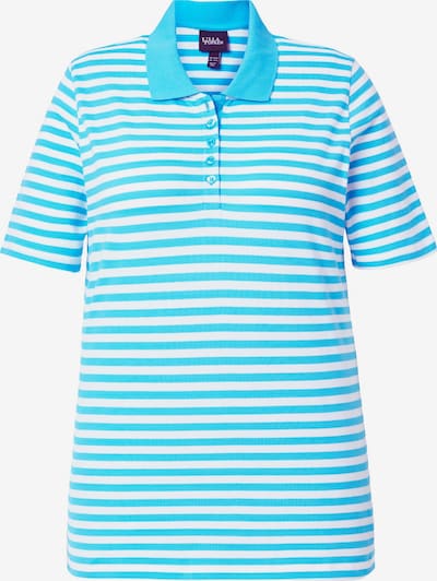 XXL-XXXL dydžio Marškinėliai iš Ulla Popken, spalva – azuro spalva / balta, Prekių apžvalga