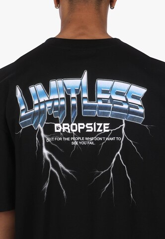 Dropsize Shirt 'Limitless' in Black