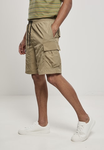 Urban Classics Regular Cargo trousers in Brown