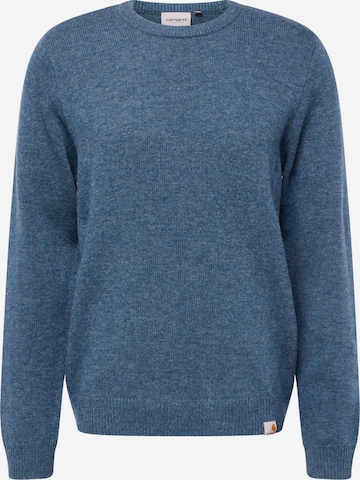 Carhartt WIP Sweater 'Allen' in Blue: front