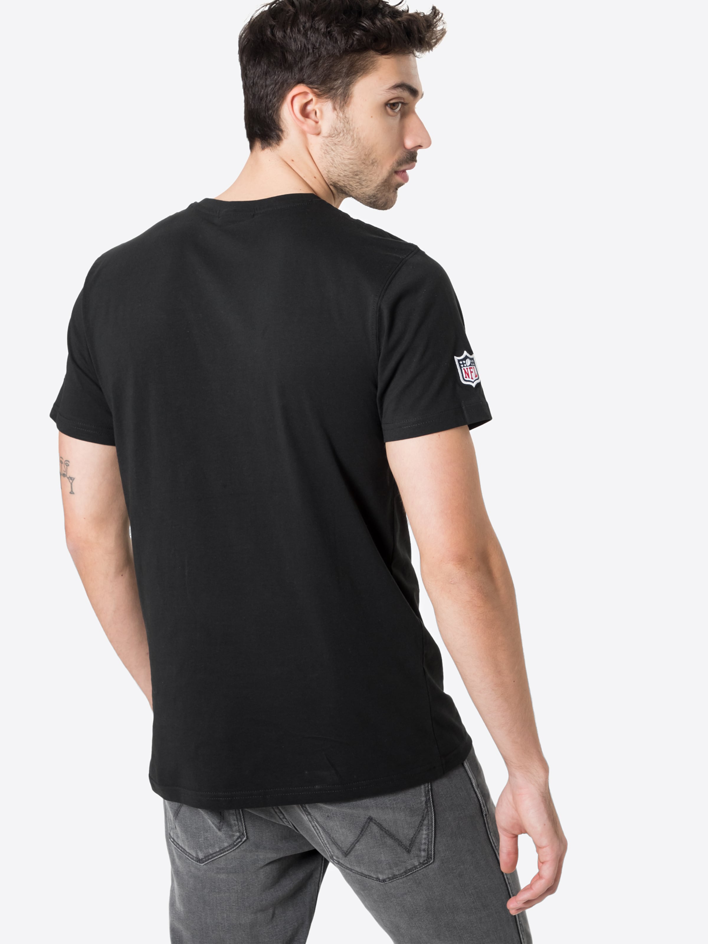 Männer Fanzone NEW ERA T-Shirt in Schwarz - PR59474