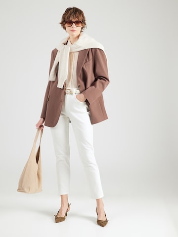 Calvin Klein Jeans Tapered Τζιν σε λευκό