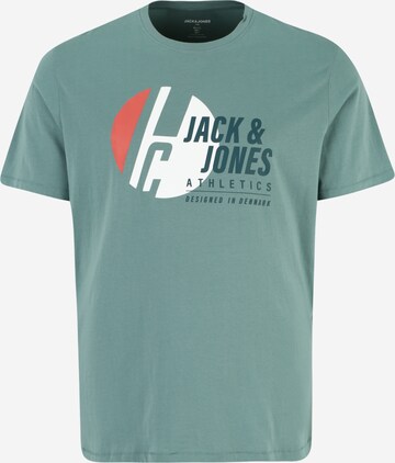 Jack & Jones Plus Shirt 'SPRING' in Green: front