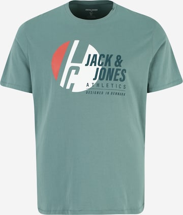 Maglietta 'SPRING' di Jack & Jones Plus in verde: frontale