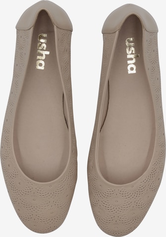 Usha Ballet Flats in Pink