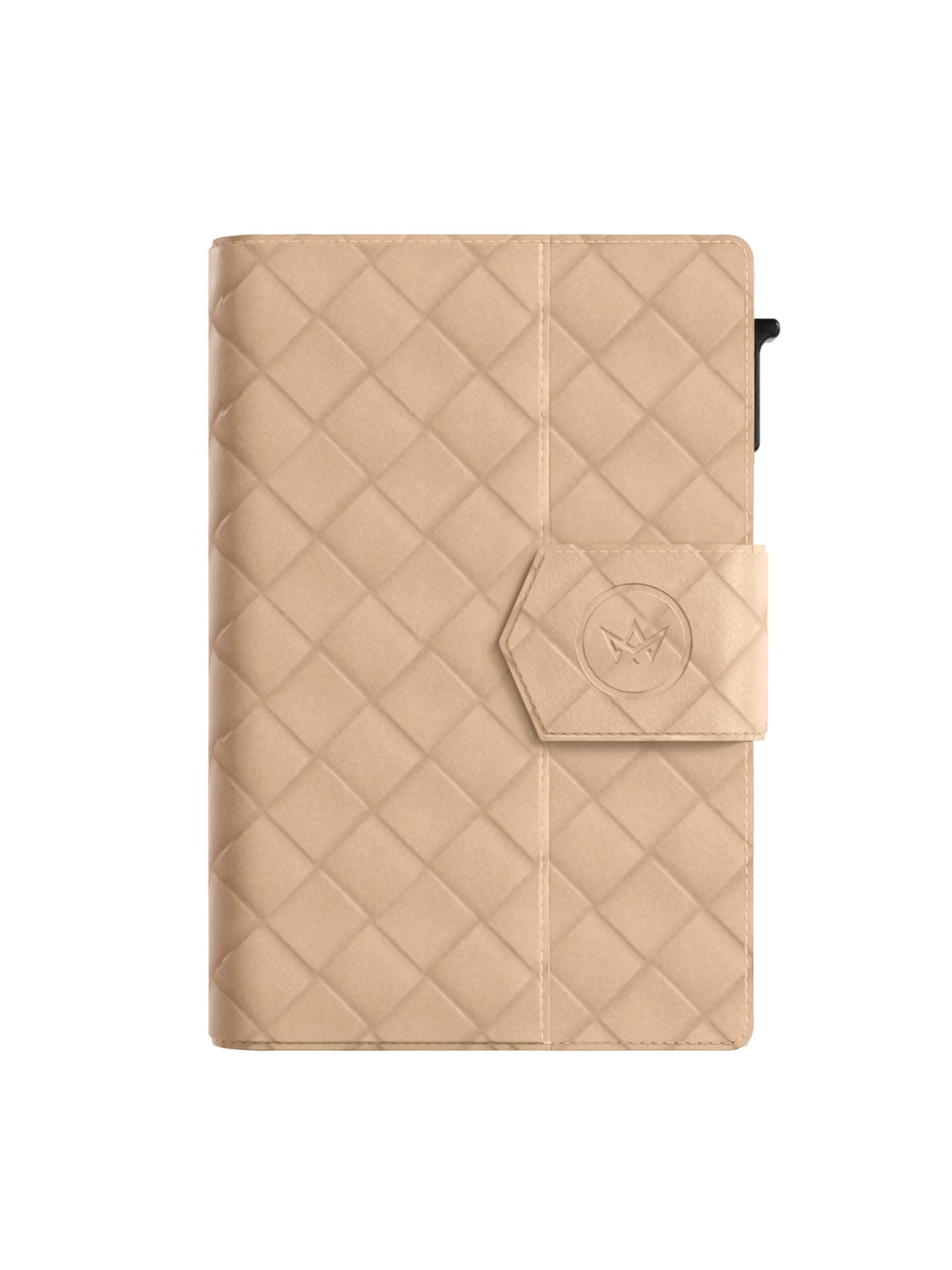 Prowallet Wallet 'Pasjeshouder Plus Woven' in Beige