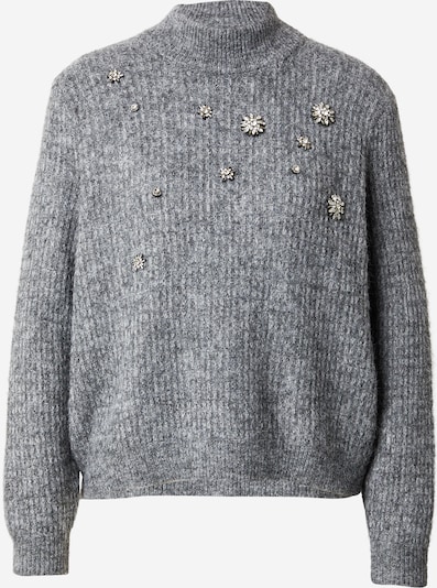 VERO MODA Pulover 'VMVENEDIG' u siva melange / srebro, Pregled proizvoda