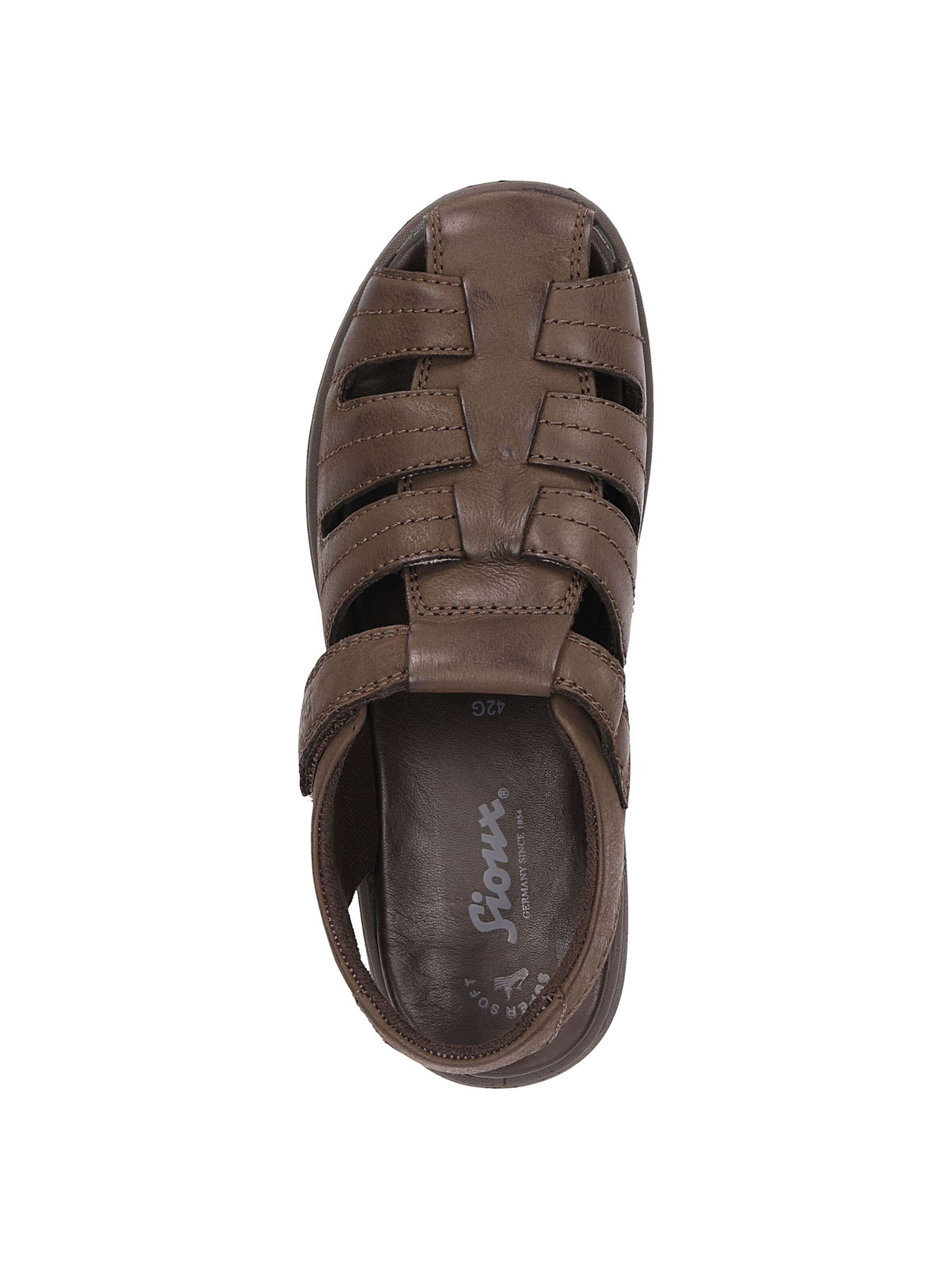 SIOUX Sandalen in Bruin