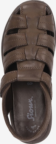 SIOUX Sandals in Brown