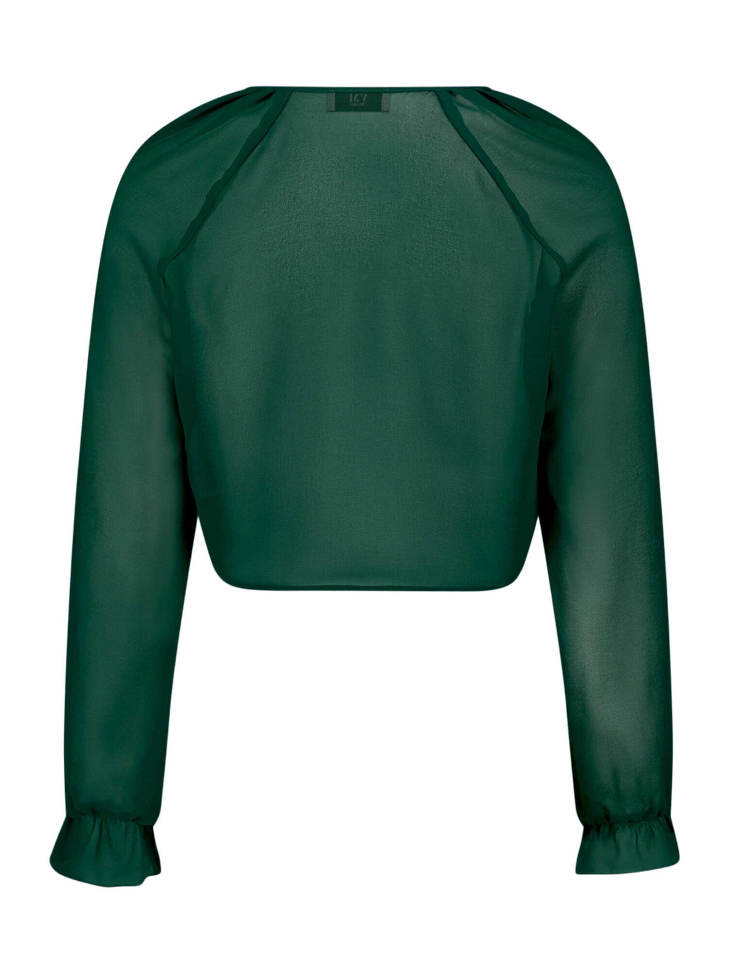 Vera Mont Bolero-Jacke mit gekräuseltem Ausschnitt in Grün
