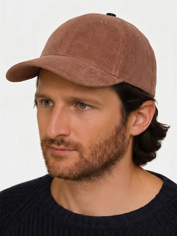 Lou-i Cap 'Cord Basecap aus Bio-Baumwolle' in Brown