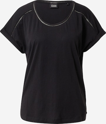 SCOTCH & SODA - Camiseta en negro: frente