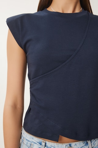 Happiness İstanbul Tričko - Modrá