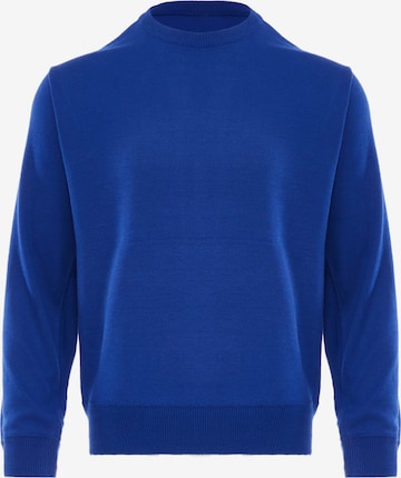 CELOCIA Sweater in Blue: front