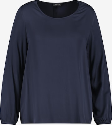 SAMOON Blouse in Blauw: voorkant