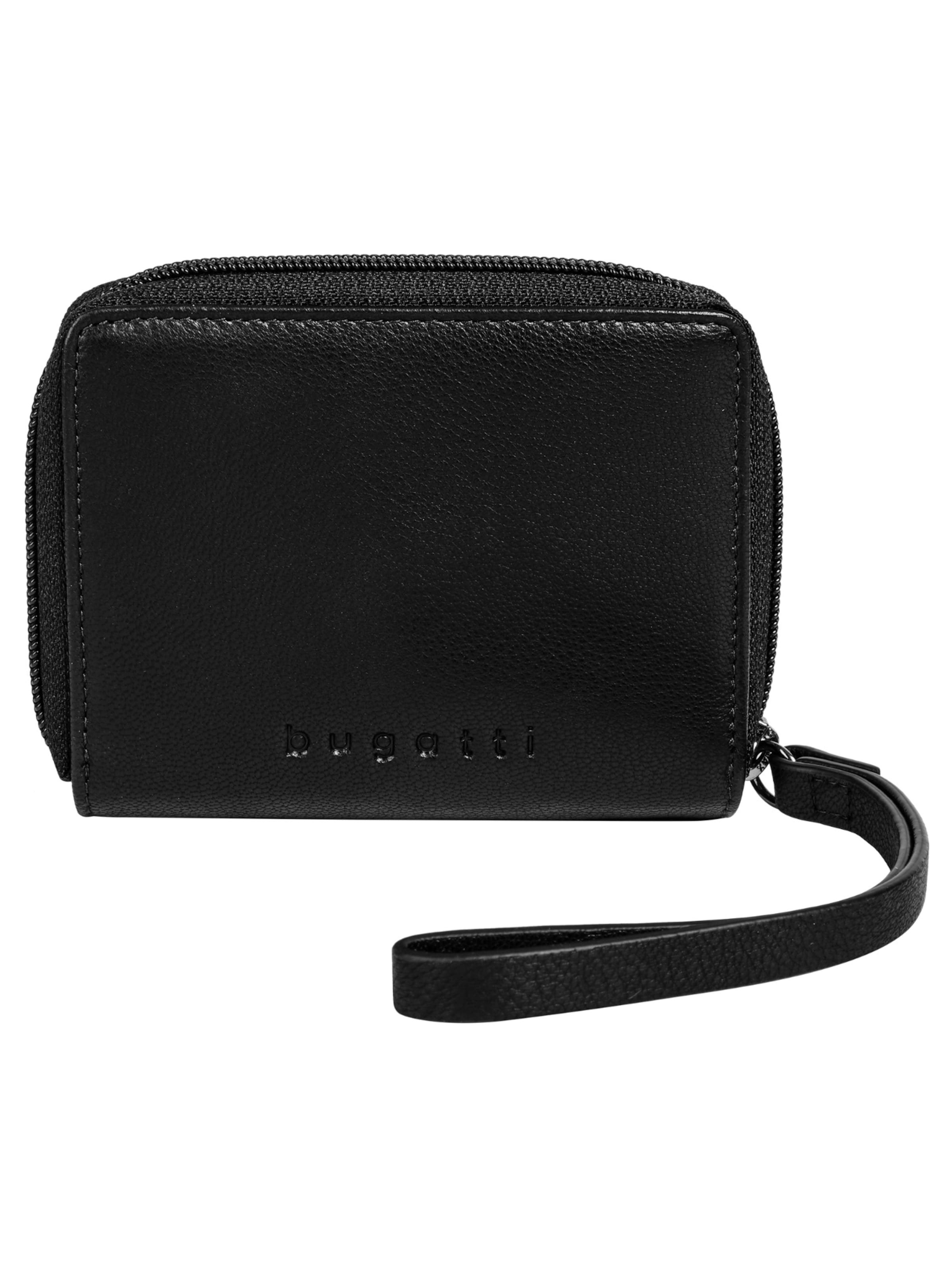 Porte-monnaies 'BUGATTI Geldbörse' bugatti en noir : devant