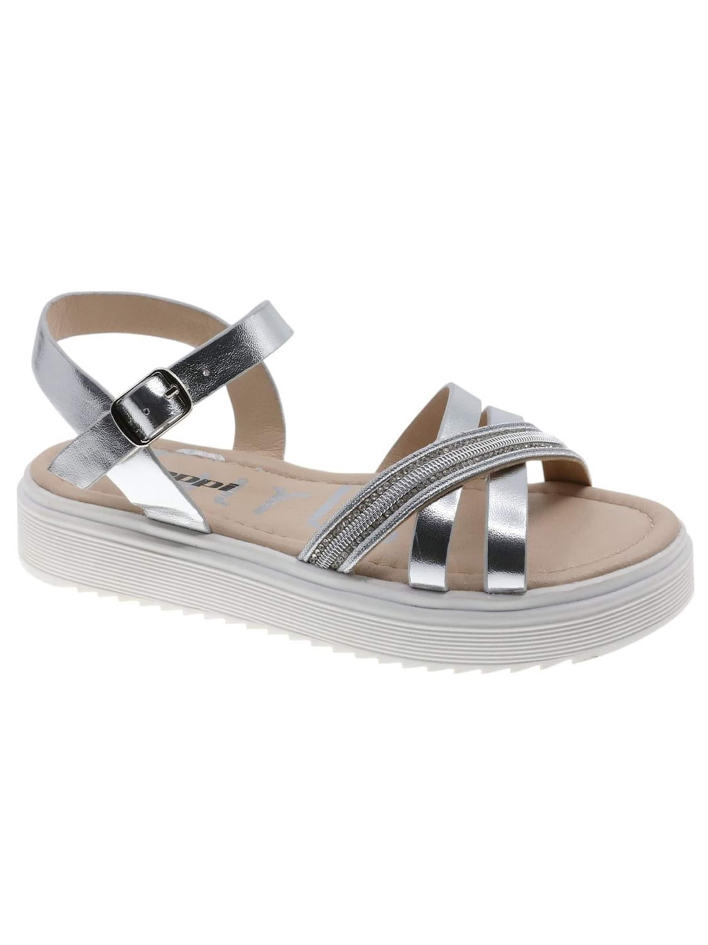 Sandalo di Beppi in argento: frontale