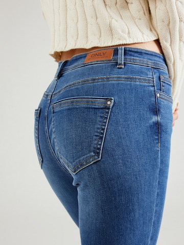 ONLY Slimfit Jeans 'WAUW' i blå