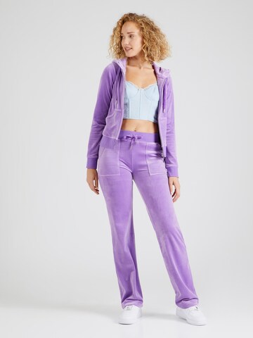 Juicy Couture Sweatjacke 'ROBERTSON' in Lila