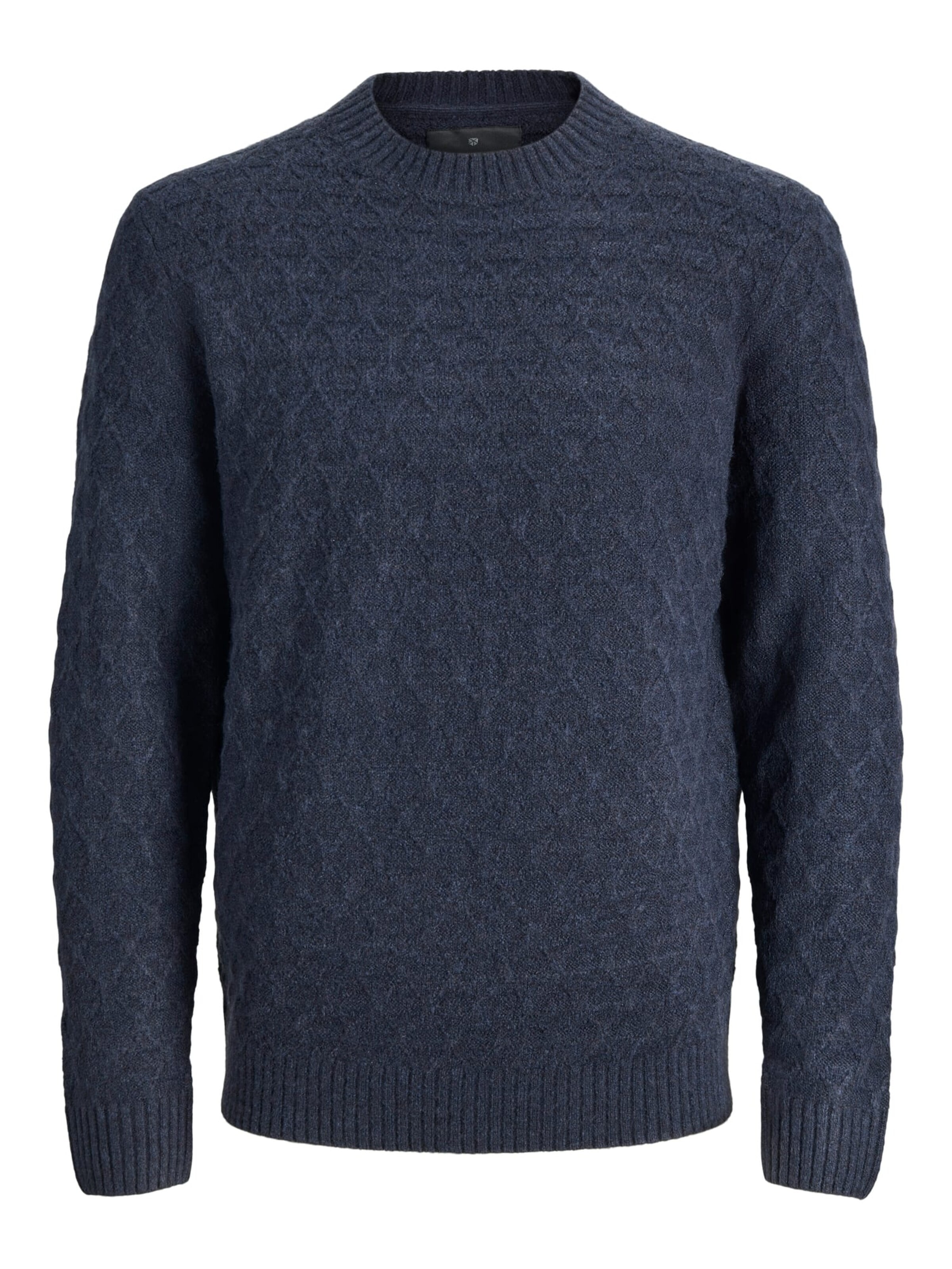 JACK & JONES Trui 'Simon' in Blauw: voorkant