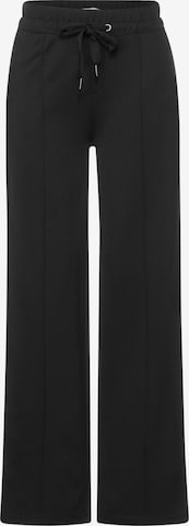 STREET ONE Normální Kalhoty – černá: přední strana