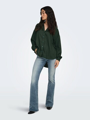 Chemisier 'HARRIET' ONLY en vert